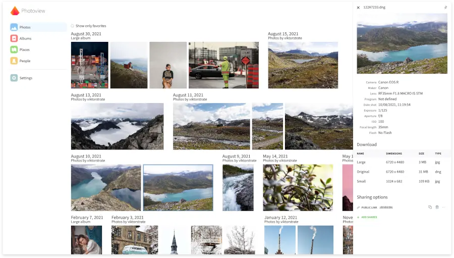 La teva pròpia galeria de fotos online gratuïta